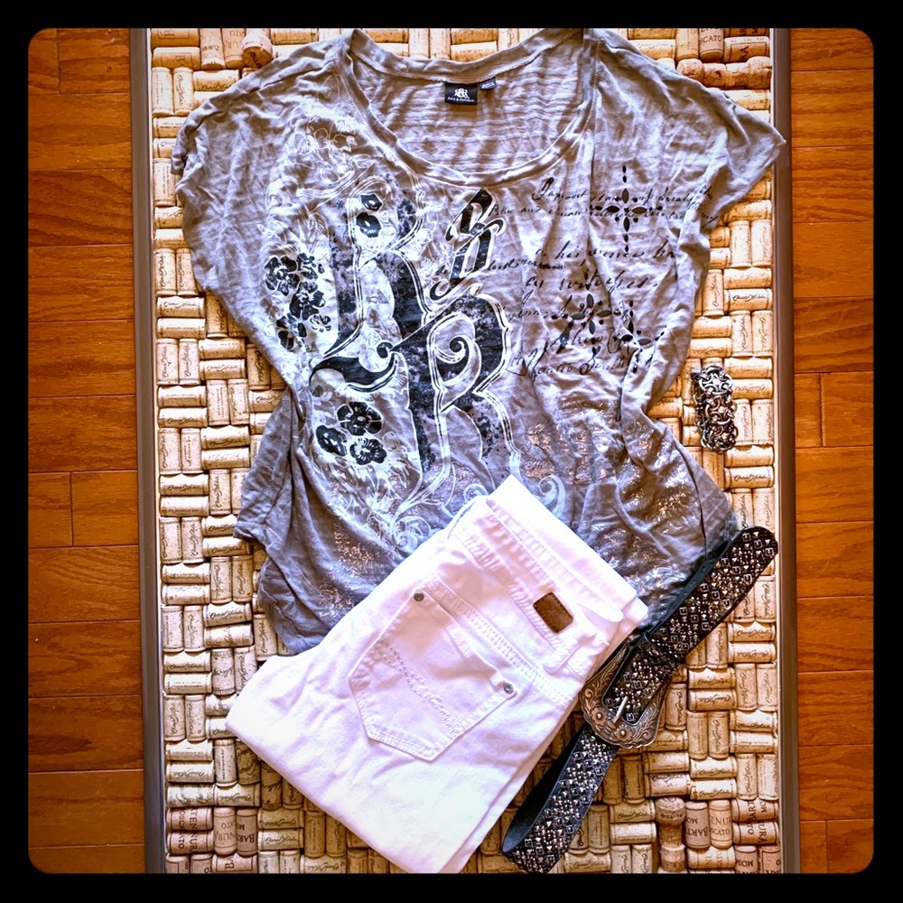 Rock & Republic Oversized T-Shirt